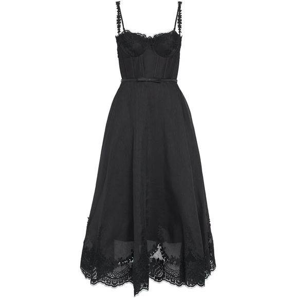 NOT FOR SALE I’m Looking For This Zimmermann Linen-Silk Hypnotic Midi Dress - Picture 1 of 2